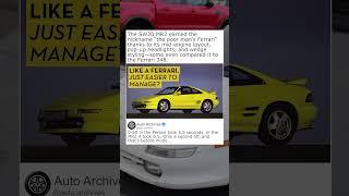 The Toyota MR2 is a 'Poor Man's Ferrari'  #automobile #sportscar #cartok