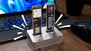 Cloning Your M.2 NvMe SSD with a Duplicator Storage Docking Station