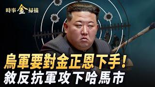 烏軍要對金正恩下手 暗助敘利亞反抗軍；反抗軍攻下哈馬市 土耳其軍隊親自下場；布達佩斯備忘錄 烏克蘭比竇娥還冤。｜ #時事金掃描 #金然