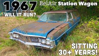 Will it Run? 1967 BelAir Station Wagon, sitting for 30+ years!