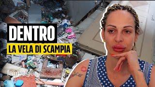 Viaggio dentro la Vela Rossa di Scampia a Napoli: "Rischiamo ogni giorno. Questa non è vita."