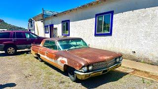 ABANDONED 62 Cadillac deville. Will it run after 30+ years parked?