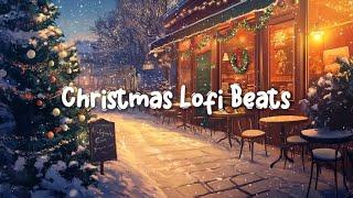 Snowy Café Escape  Winter Lofi Christmas Study/Work Deep Focus [chill lo-fi hip hop beats]