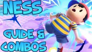 How To Play Ness In Super Smash Bros Ultimate! Combos And Guide