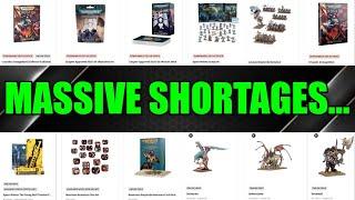 Games Workshop PRODUCING Way TOO MUCH... of the WRONG STUFF!!! Warhammer 40k Shortages #Warhammer