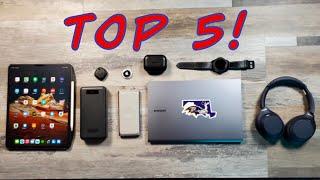 Top 5 Pieces of Tech for Travel