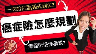 癌症險怎麼規劃?｜分析一次給付型跟療程型癌症哪個比較實用? ｜ 理賠癌症的關鍵因素