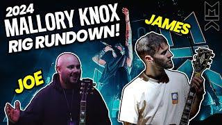 Mallory Knox Guitar Gear Rundown! - James & Joe's 2024 Live Guitar Rig Tour!