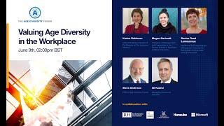 Champion Age Diversity Day 2022 - Intl. Panel Event -  'Valuing Age Diversity in the Workplace'.