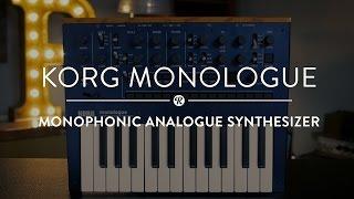 Korg Monologue | Reverb Demo Video