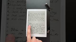 Handwriting to text BATTLE! iPad Pro vs Supernote A6X2 Nomad! #tablet #ipad #technology #eink