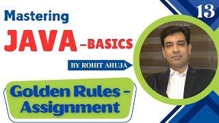 4 Golden Rules for Assignment in Java