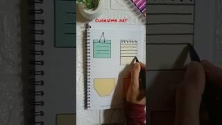 Notes ideas with colour paper #diy #viral #trending #shorts #shortvideo