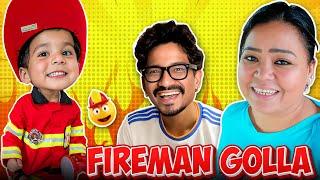 Harsh Laya Golle Ke Liye Fireman Ki Dress ‍ | Bharti Singh | Haarsh Limbachiyaa | Golla