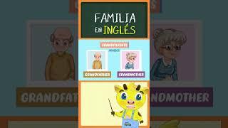 MIEMBROS DE LA FAMILIA EN INGLÉS | INGLÉS PARA NIÑOS #ingles #aprendeingles #amigomumu