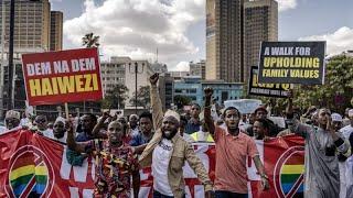 Kenya: Hundreds of believers protest LGBTQ association right