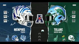 CFB REIMAGINED 2024 Season Week 14 - Memphis (8-3) @ Tulane (7-4)