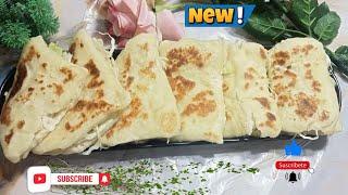 Supper Soft Bread Snacks Recipe | Homemade Chicken Shawarma Bread Snacks Recipe