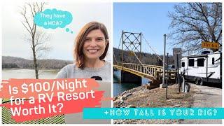 IS $100/NIGHT FOR A RV RESORT WORTH IT? Too many rules in Branson, Missouri