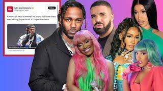 ‼️Super Bowl 2025 MESS!  Kendrick SL️MMED for Worst Superbowl Halftime show?Doja Cat and Cardi B