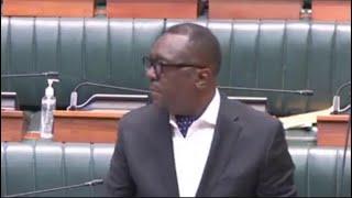 Gary Nkombo dribbles past troublesome PF members | Zambia Parliament 2024