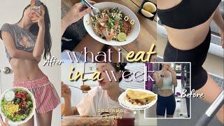 Diet Vlog 1 ‍⬛ ลดน้ำหนัก 1 อาทิตย์ กินอะไรบ้างช่วงคุมหุ่น