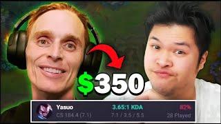 Reviewing Neace's Coaching where a 82% Winrate Yasuo gets $350 Coaching?