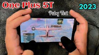 One Plus 5T Pubg Test 2023 [Graphics Lag Fram Drops] All Test #oneplus5t #pubgmobile