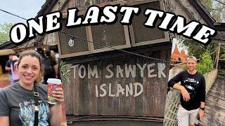 Disney World | Goodbye Tom Sawyer Island! Our Last Trip Over Before It's Gone