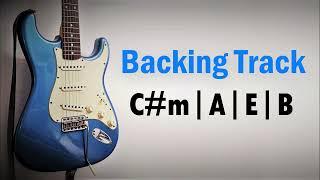 Rock Pop BACKING TRACK in C#m | 95 BPM | Guitar Backing Track