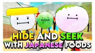 Roblox SECRET STAYCATION HIDE & SEEK WITH JAPANESE FOODS! 