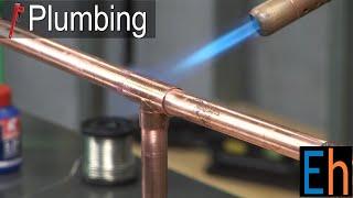 How to solder copper pipes at the european style (European Handypeople)