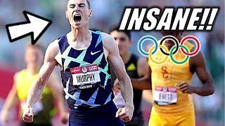 NOBODY SAW THIS COMING!! || Clayton Murphy Unleahes MASSIVE Kick to Win 800 Meter Finals!