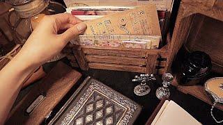 ASMR 팅글️ 빈티지 다꾸 테마 1hour Journaling Scrapbooking Relaxing Sounds 수면 영상