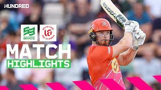 Glenn Phillips RACES to 48 off 19  | Southern Brave vs Welsh Fire Highlights