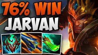 76% WIN RATE JARVAN IN CHALLENGER! | CHALLENGER JARVAN IV JUNGLE GAMEPLAY | Patch 14.11 S14