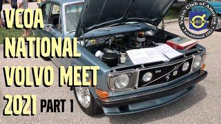 VCOA 2021 National Meet - Gettysburg, PA - Volvo Club of America Car Show part 1