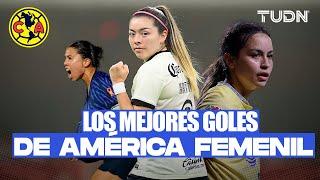 ¡JOYAS! Top 10: Los MEJORES GOLES del América FEMENIL en el Clausura 2023 ️ | TUDN