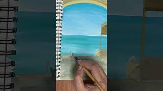 #virgobrushmagic #greece #painting #art  #easydrawing