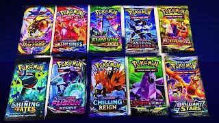 WORLD TOP MOST POPULAR POKEMON BOOSTER PACKS COLLECTION #pokemon #pokémon #pokemoncards