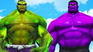 THE IMMORTAL HULK vs THE VIOLET HULK - Epic Battle