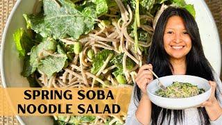 Spring Soba Noodle Salad