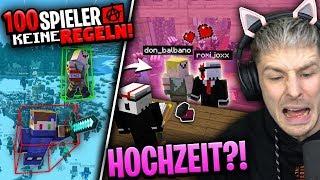 UNENDLICHER CRINGE beim Community EVENT mit 100 SPIELERN! Hochzeit von 2 Spielern.. UNANGENEHM!