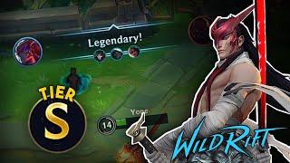 LEGENDARY YONE MID IS HERE! | WILD RIFT