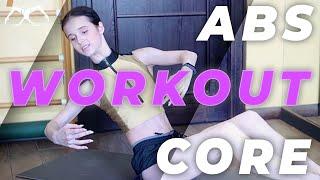 ABS workout / CORE workout at home in 2020 with Maria Khoreva (Mariinsky ballet)