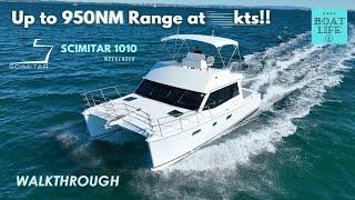 Most PRACTICAL boat i've had on the channel?  Scimitar 1010 Walkthrough Tour