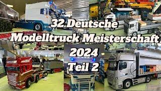 32. Deutsche Modell Truck Meisterschaft 2024 in Recklinghausen RC Trucks Teil 2