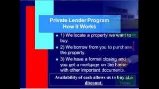 Become The Bank: Private Lending In Real Estate