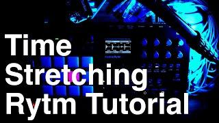 Elektron Rytm Time Stretching Tutorial using Velocity and Retrigger