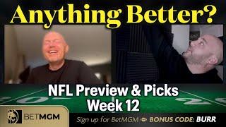 NFL Preview & Picks - Weekly 12 | Anything Better